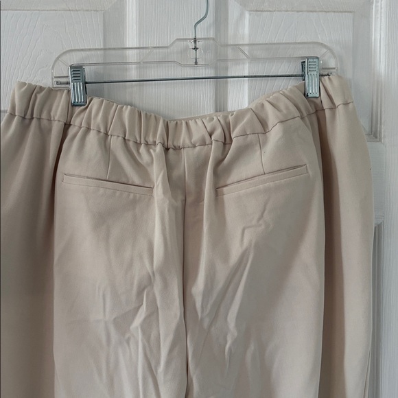Nine West Beige Pull-On Dress Pants XL Elastic Waist - Picture 5 of 5